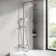 Doon Round Chrome Thermostatic Bath Filler Shower Set