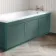 Traditional Mystic Green Wooden Bath Front Panel 1700mm
