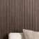 Trepanel Flex® Walnut Brown Flexible Acoustic Wood Panels 2400x300