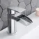 Eden Chrome Waterfall Basin & Shower Bath Mixer Tap Set