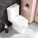 Denver Close Coupled Toilet With Soft Close Seat