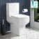 Portland Comfort Height Close Coupled Toilet With Soft Close Seat