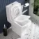 Portland Comfort Height Close Coupled Toilet With Soft Close Seat