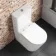 Boston Rimless Comfort Height Close Coupled Toilet With Premium Soft Close Slim Seat