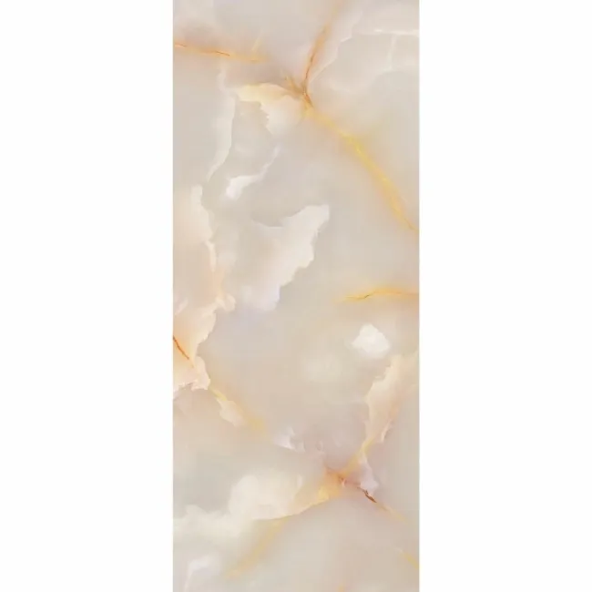 Trepanel Aqua® Gloss Pink Onyx Effect PVC Shower Wall Panel