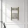 Barcelona Antique Gold Straight Heated Towel Rail 650x400mm