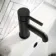 Trent Matt Black Basin Mixer Tap