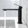 Tees Matt Black Basin Mixer Tap