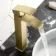 Brora Brushed Brass High Rise Basin Mixer Tap
