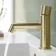 Ennis Brushed Brass Basin Mixer Tap with Knurled Detailing