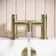 Selma Brushed Brass Bath Filler