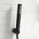 Lusk Matt Black Bath Filler & Handheld Shower