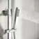 Chrome Square Thermostatic Shower