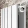 Faro White Double Flat Panel Vertical Radiator 1800x350mm