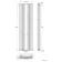 Marseille Anthracite Double Vertical Mirror Radiator 1800x500mm