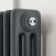 Athens Anthracite Triple Column Horizontal Traditional Radiator 600x425mm