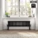 Athens Matt Black Triple Column Horizontal Traditional Radiator 300x1190mm