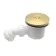 London Brushed Brass Standard 90mm Shower Tray Waste