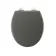 Hudson Traditional Graphite Grey Wooden Soft Close Toilet Seat
