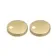 Brushed Brass Toilet Seat Round Hinge Cover Caps 51.6mm