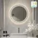Blake Round Illuminated LED Mirror 600mm