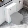 Harper Gloss White Back To Wall Toilet Unit 500mm