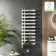 Palermo Electric Chrome Designer Heated Towel Rail 1200x450mm