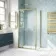 London Brushed Brass 6mm Pivot Shower Enclosure 900x700mm