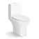 Orlando Rimless Close Coupled Toilet With Soft Close Slim Seat