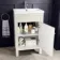 Bermuda Chalk White Basin Vanity 500mm