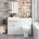 Harper Gloss White Combination Vanity Basin with Marble Top & Atlanta Toilet 1200mm