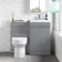 Trent Stone Grey Combination Vanity Basin and Miami Toilet 1000mm