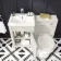 Bermuda Chalk White  Combination Vanity Basin and Hudson Toilet with Wooden Seat 1000mm