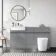 Foster Stone Grey Combination Vanity Basin and Boston Toilet 1500mm