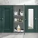 Midnight Green Wall Hung Cabinet 700x300mm