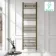 Barcelona Electric Antique Gold Straight Heated Towel Rail 1600x500mm
