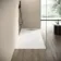 Tokyo Rectangular Matt White Slate Texture Stone Shower Tray 1700x900mm