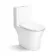 Tucson Rimless Close Coupled Toilet With Premium Soft Close Seat