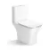 Houston Rimless Close Coupled Toilet With Premium Soft Close Slim Seat