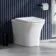 Houston Rimless Back To Wall Toilet With Premium Soft Close Seat