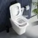 Houston Rimless Back To Wall Toilet With Premium Soft Close Slim Seat