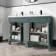 Bermuda Midnight Green Double Basin Vanity 1200mm