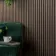 Trepanel® Walnut Brown Acoustic Half Wood Wall Panels
