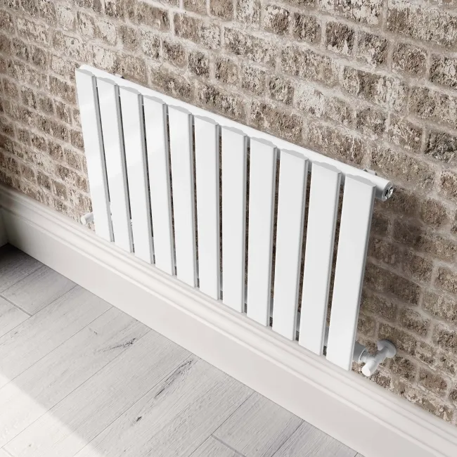 Faro White Single Flat Panel Horizontal Radiator 450x770mm