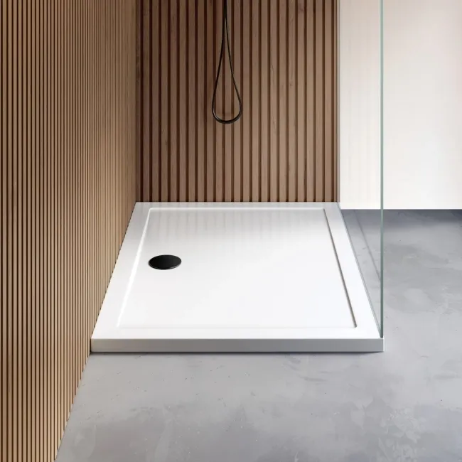 Cairo Rectangular SMC Composite Shower Tray 1200x900mm