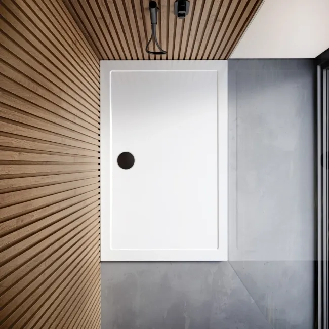 Cairo Rectangular SMC Composite Shower Tray 1400x800mm