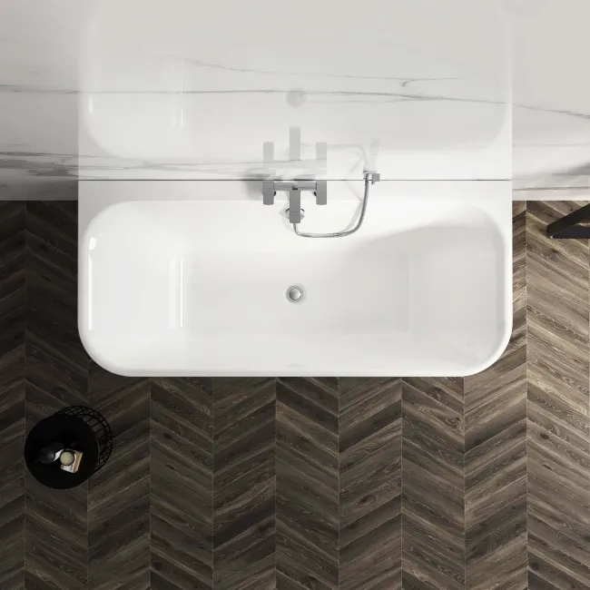 Bond 1550mm Back To Wall Bath