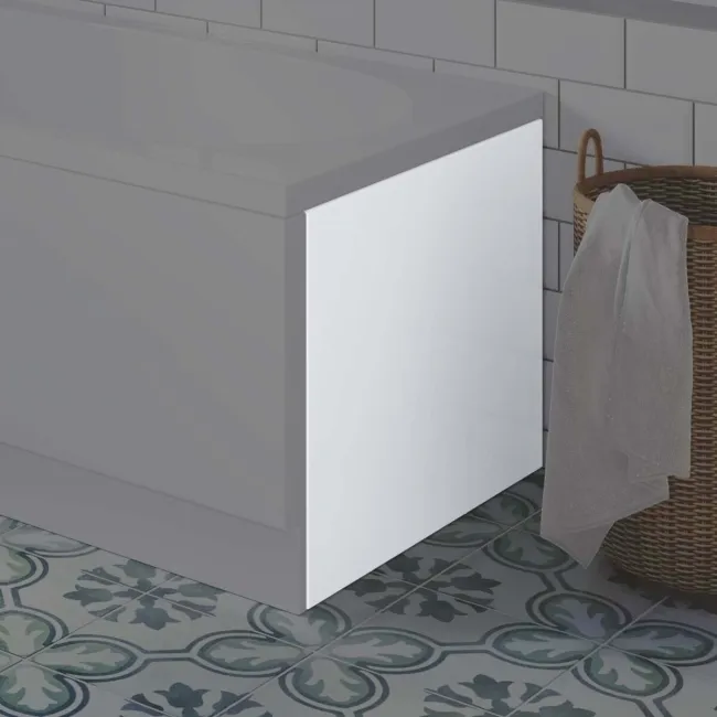 Trojan - 750mm Acrylic straight bath end panel