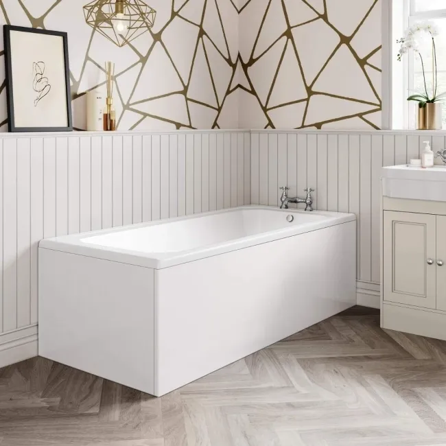 1700 Super Strength Reinforced Acrylic Straight Bath Front Panel