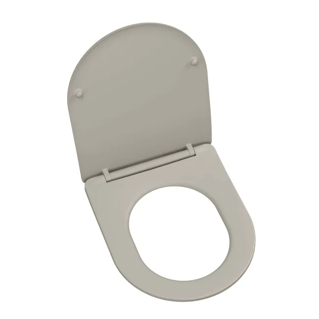 Tulsa Matt Cappuccino Quick Release Soft Close Toilet Seat